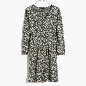 Madewell V-neck mini dress